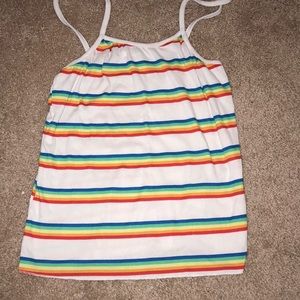 Rainbow tank top
